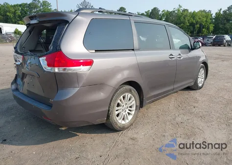 2014 Toyota Sienna Xle V6 8 Passenger from USA, damaged, VIN 5TDYK3DC2ES458548